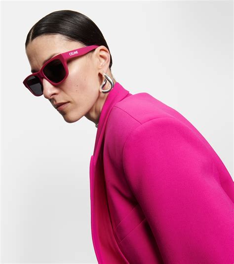 celine monochroms 03 sunglasses|Monochroms 03 square sunglasses in pink .